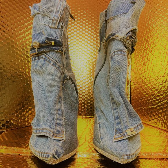 Sexy Jean Boots - Picture 1 of 2